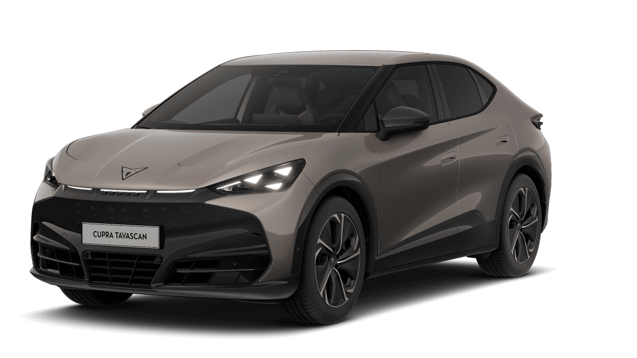 Cupra Tavascan VZ i fargen Atacama Desert