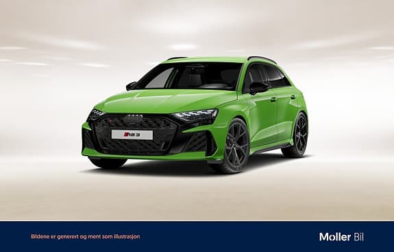 Audi RS3 Sportback - Kan kjøpes 1 199 000,-