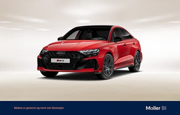 Audi RS3 Limousine - Kan kjøpes 1 269 900,-