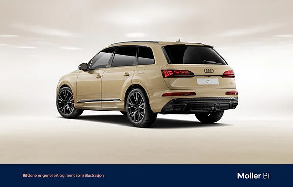 Audi Q7 TFSI e quattro - Flex lease | Kan kjøpes 1 199 900 3