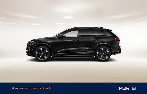 Audi Q6 e-tron quattro Pro-Matrix,luft,krok,S-line,21",Skinn,360 2