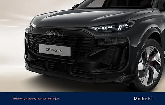 Audi Q6 e-tron quattro Plus S line | B&O, Panorama - Kan leases 6