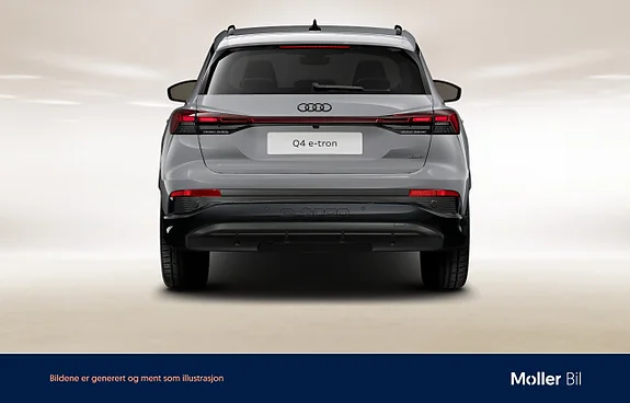 Audi Q4 e-tron 45 quattro S line,21",Sort opt,Kamera,Acc,skinn 4