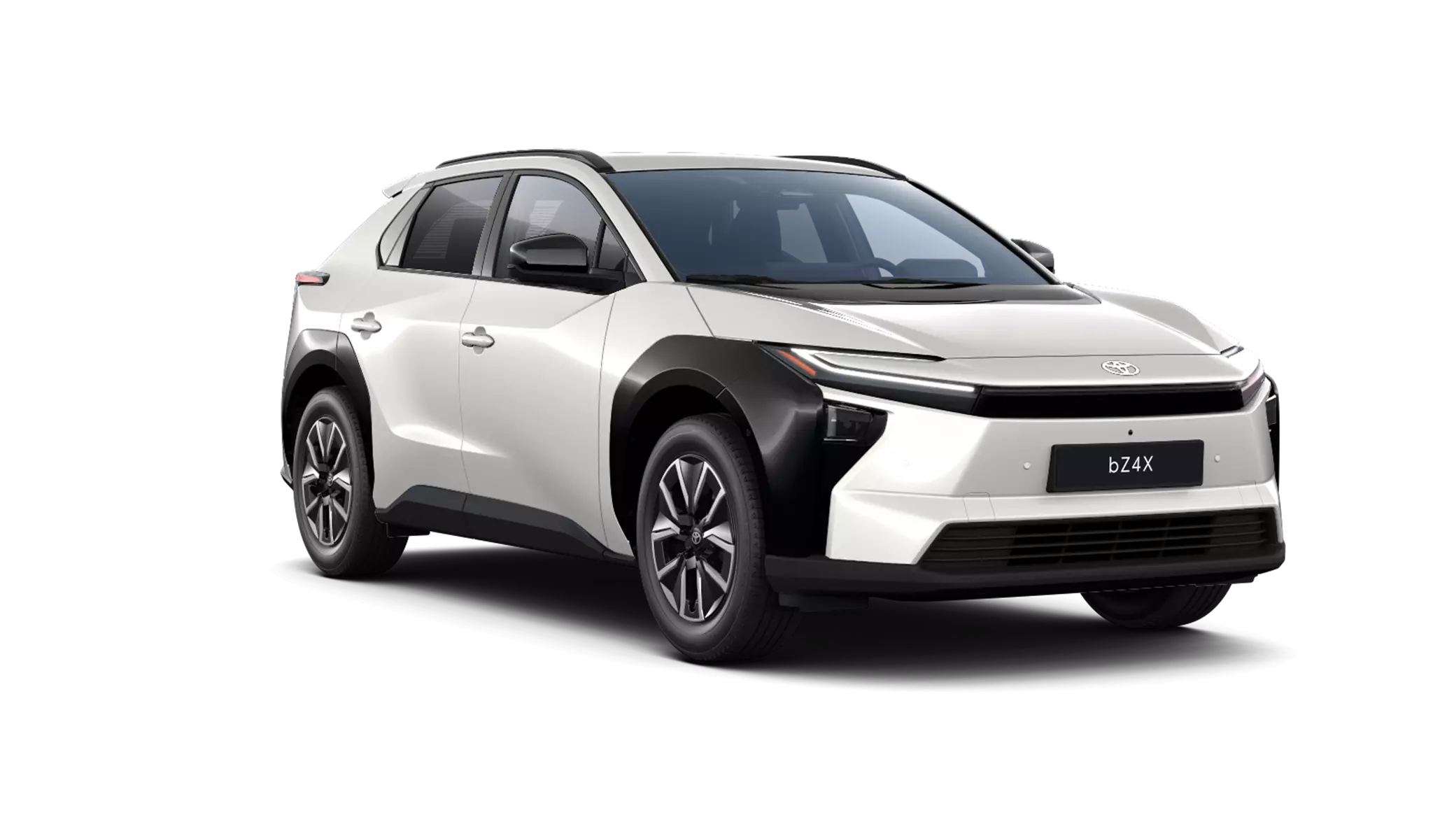 Toyota bZ4X Executive AWD i fargen Platinum White Pearl Metallic