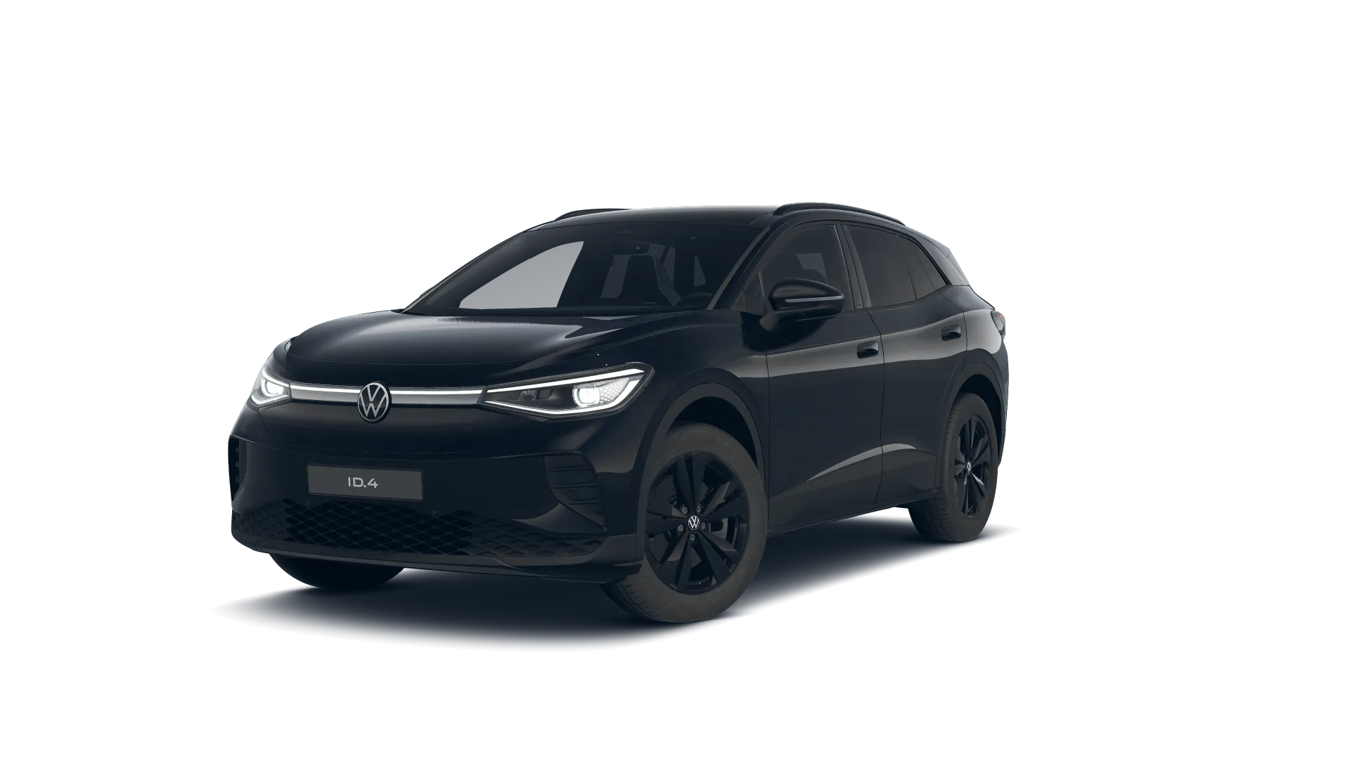Volkswagen ID.4 Pro 4Motion Exclusive i fargen Grenadill Black metallic